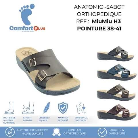 ANATOMIC -SABOT ORTHOPEDIQUE MiuMiu H3 
